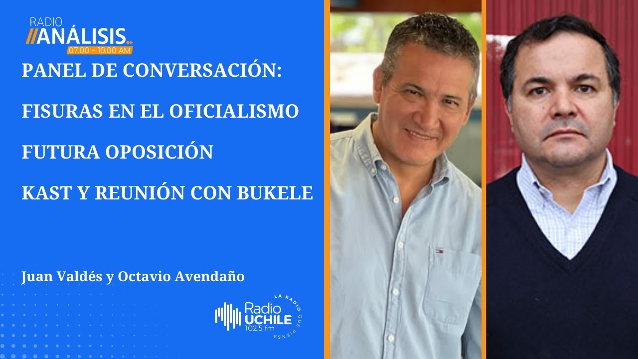 Panel de Conversación: Osvaldo Avendaño y Juan Valdés