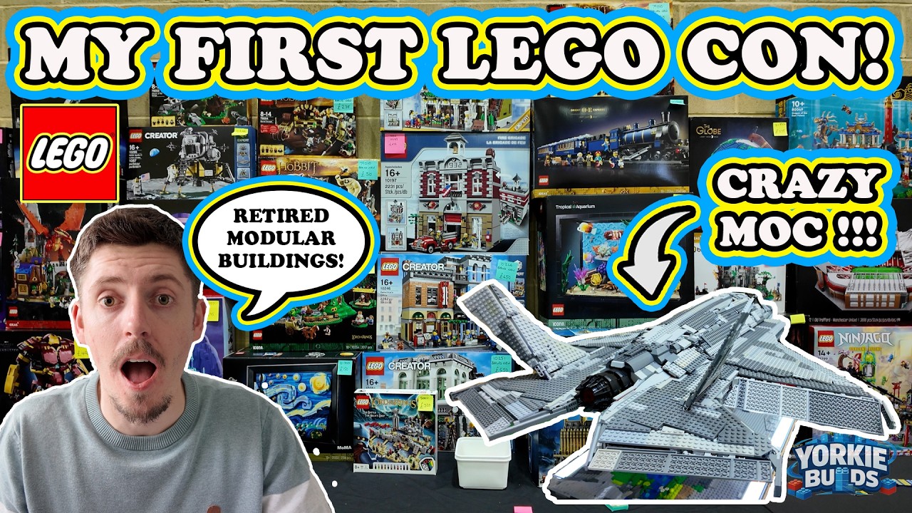 МОЙ ПЕРВЫЙ LEGO-КОНВЕНТ! | National Brick Events в Хартфордшире