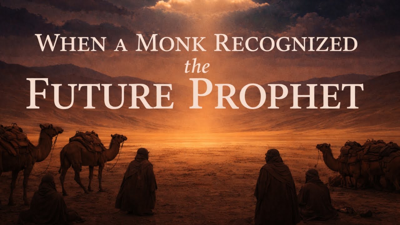 Epi - 9  WHEN A MONK RECOGNIZED FUTURE PROPHET ﷺ | PROPHET MOHAMMED (SAW) | ENGLISH THROUGH STORIES