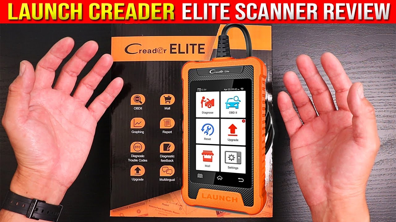 LAUNCH X431 Creader Elite Bidirectional Scanner Review (Dealer Lever Functions Service Scanner)