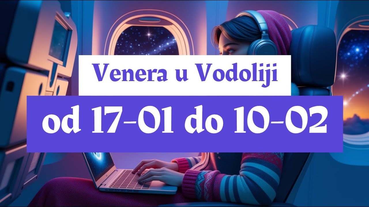 ♒ Venera u Vodoliji od 17-01 do 10-02 ♒