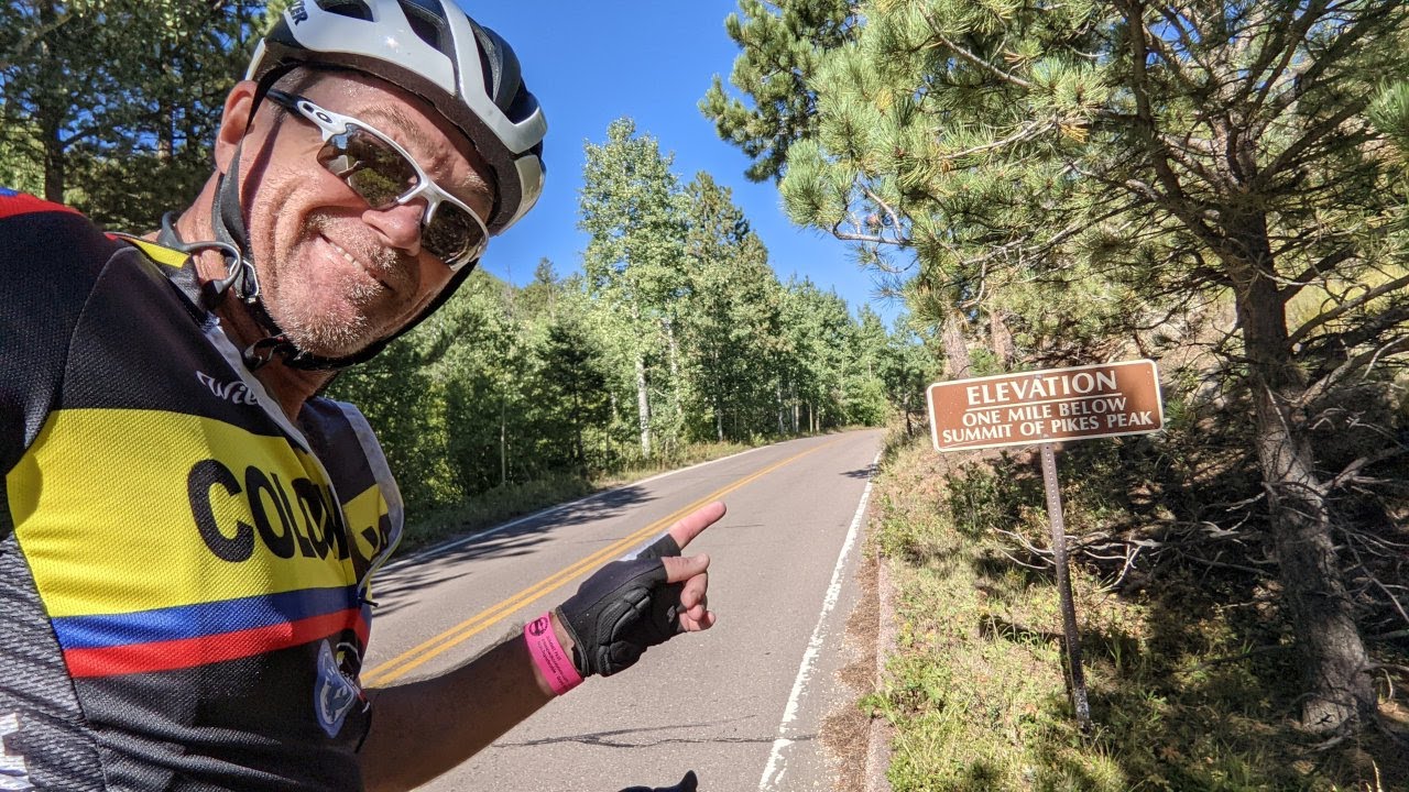 Cycling Pikes Peak