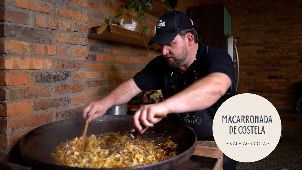 MACARRONADA DE COSTELA NO DISCO DE ARADO! ESSA VOCÊ NÃO PODE PERDER!