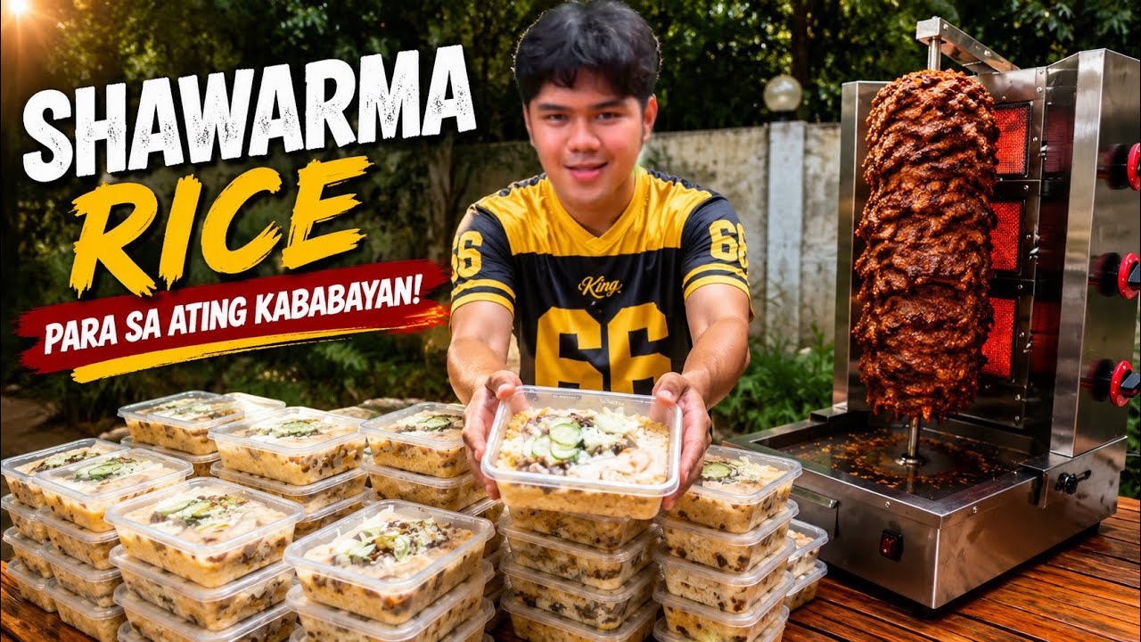 MARAMING SHAWARMA RICE PARA IPAMIGAY|ALEXIS VINES
