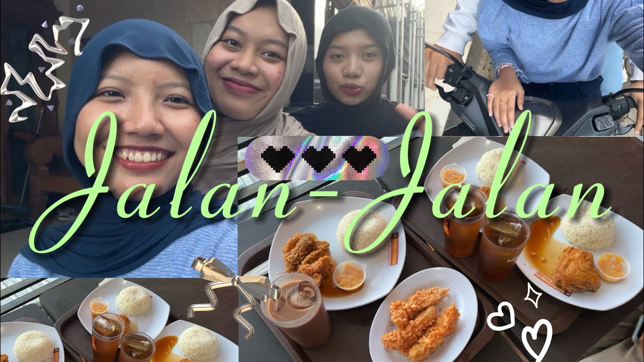 MAIN LAGIII PART 1🥳 with sasa dan mega lagiii yeayyyy🫂🎉 seruu bgtt makan di rocket chicken lagii