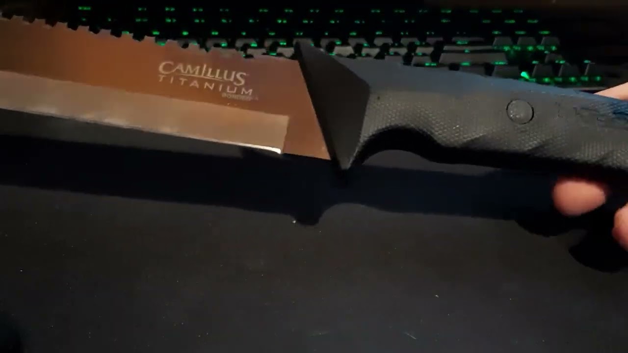 Camillus Carnivore Inject Machete with Sheath REVIEW