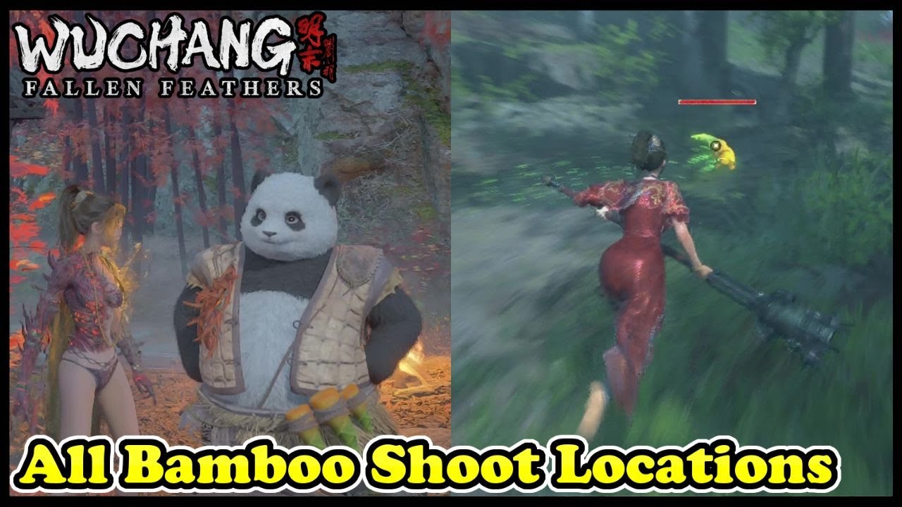 Wuchang Fallen Feathers All Bamboo Shoot Locations & Bamboo Shoot Shop Locations