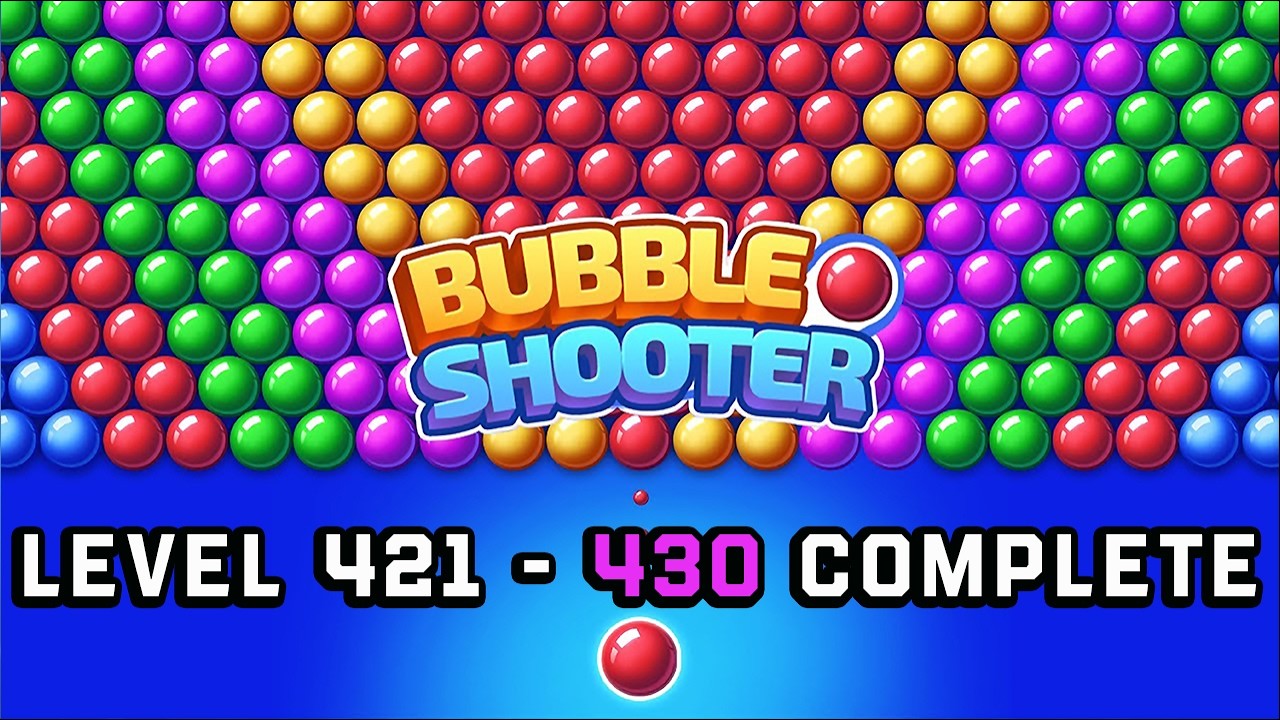 🎯 Bubble Shooter Level 421-430 | Perfect Aim & Full Walkthrough 💥 Bubble Shooter Gameplay | IVYGAMES