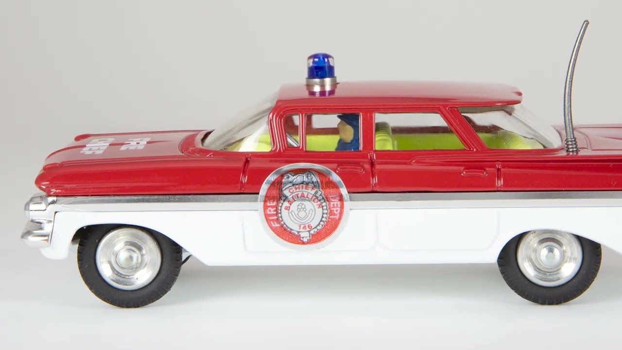 Corgi Model Club's Exclusive Re-issue of the Corgi Toys 482 Chevrolet Fire Chief
