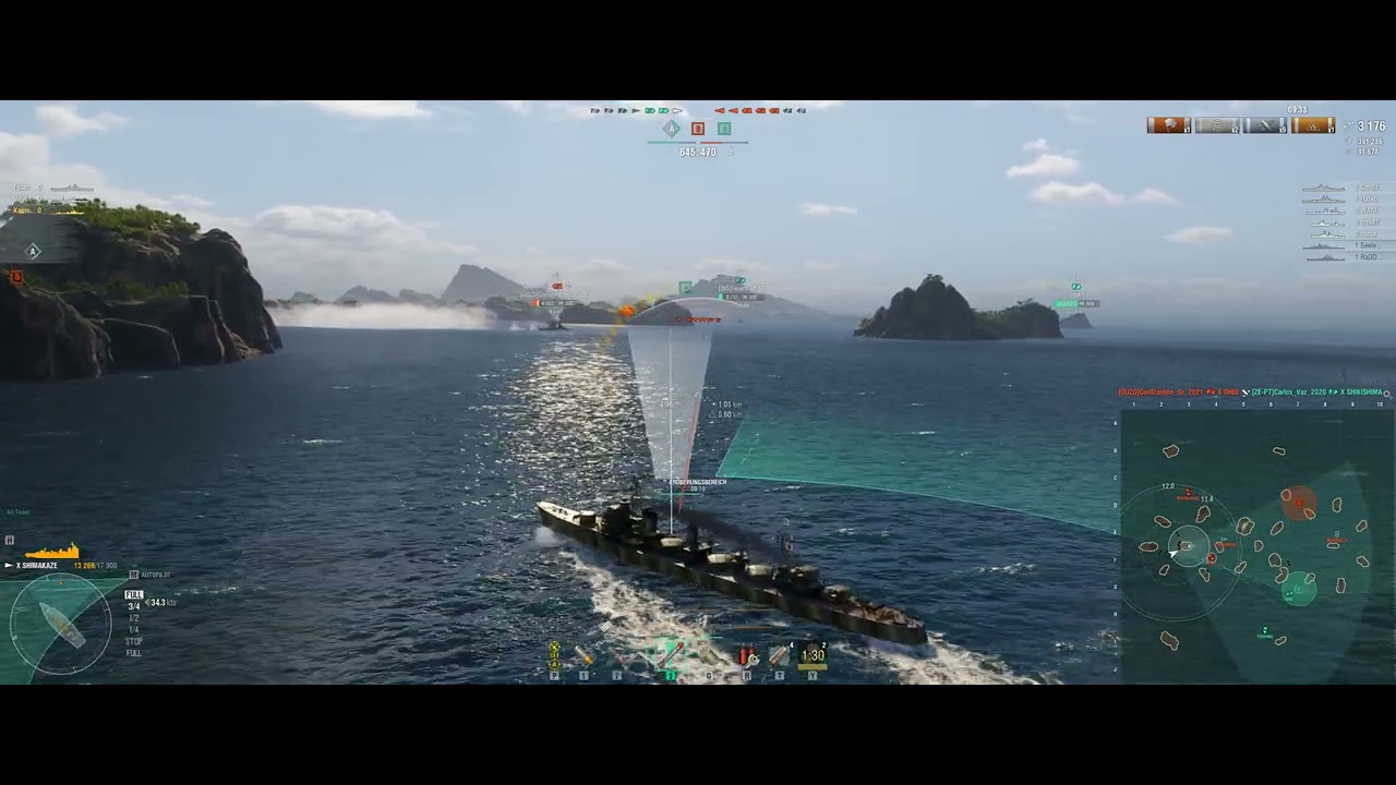 WoWS #Shimakaze: [ Ranked - 990 sind keine 1000! Oder: 