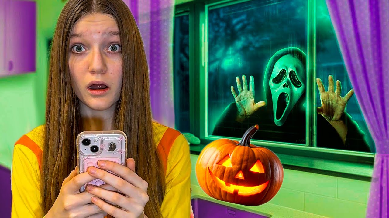 😱 SCREAM ne urmărește de HALLOWEEN 🎃