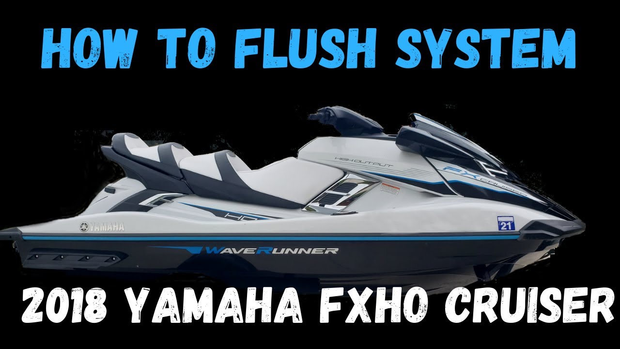 Yamaha FXHO Flush Jet Ski Waverunner 2018