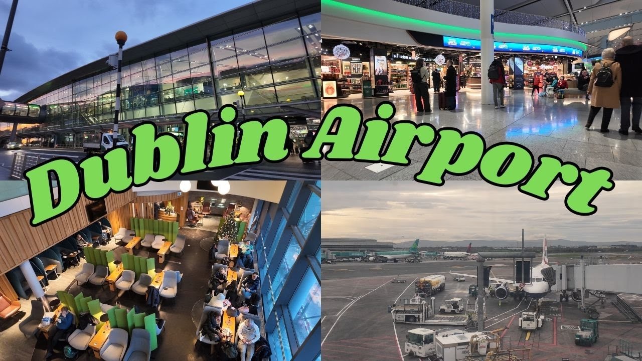 Dublin Airport - Tour of T1, T2, Smoking Area and More!