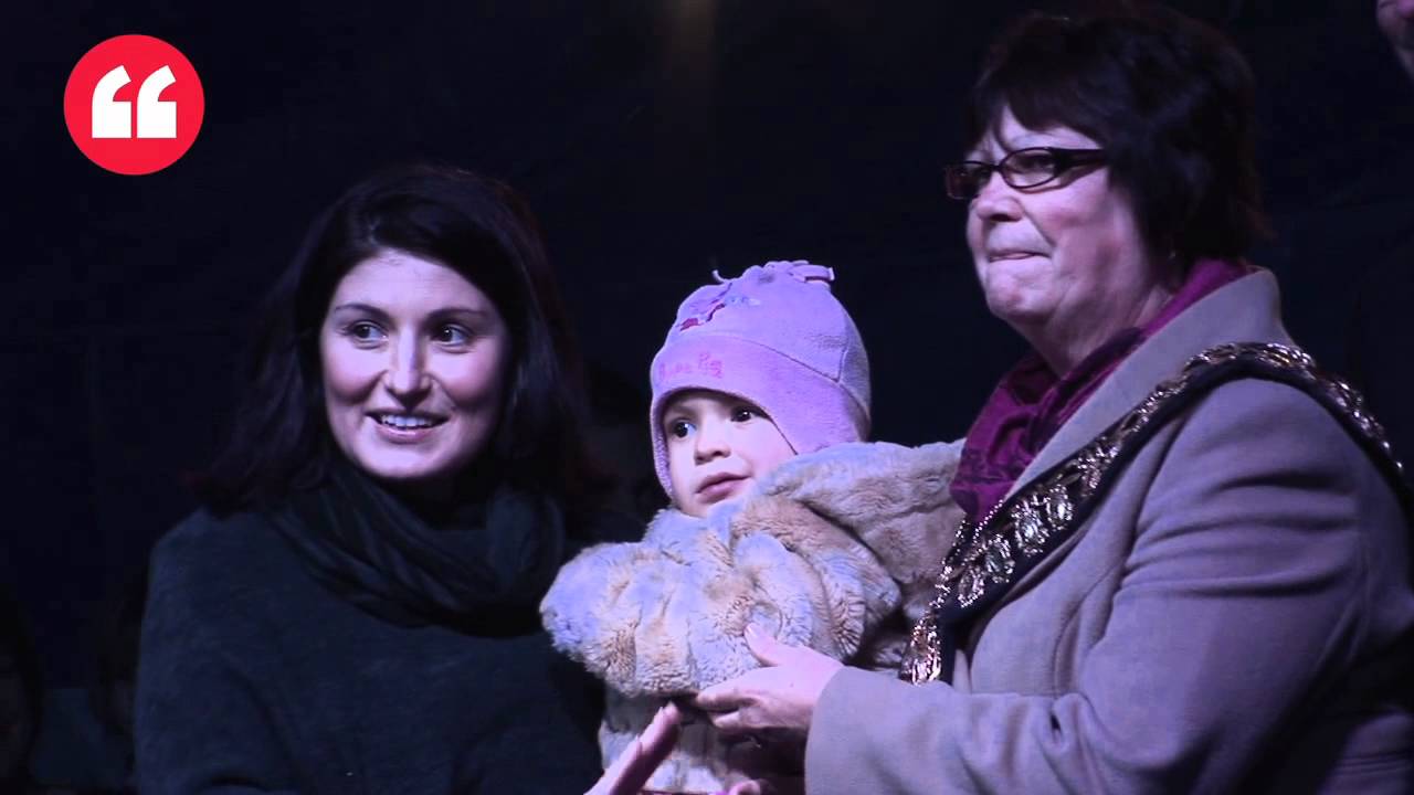 Barnsley Christmas Light Switch On Festivities - 2011