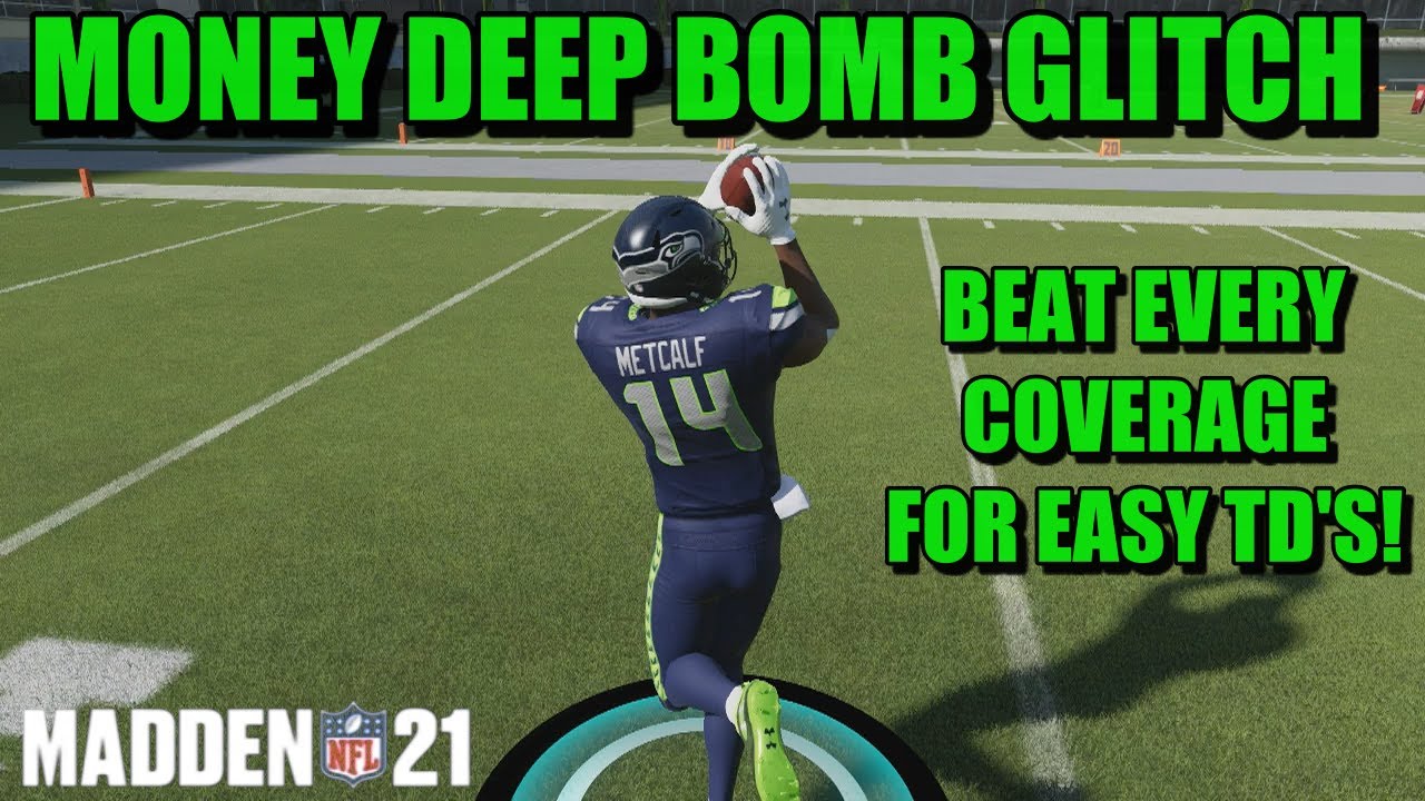 EXPLOSIVE MADDEN 21 DEEP BOMB GLITCH! UNIVERSAL 1 PLAY TOUCHDOWN SETUP VS ANY DEFENSE! TIPS & TRICKS