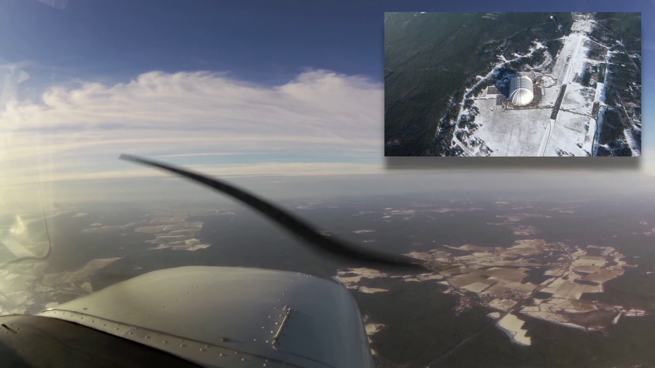 Winterlicher Rundflug