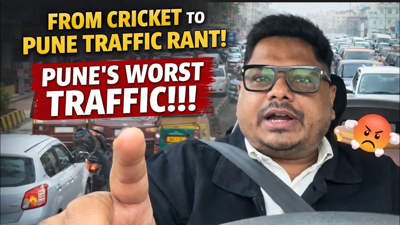 This Was Supposed to Be a Cricket Podcast… Pune Traffic RUINED It!
