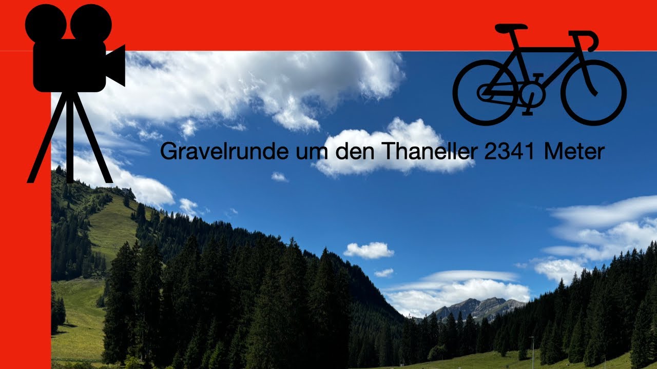 Gravelrunde um den Thaneller von Heiterwang bis Heiterwang #gravel #gravelbike #bike