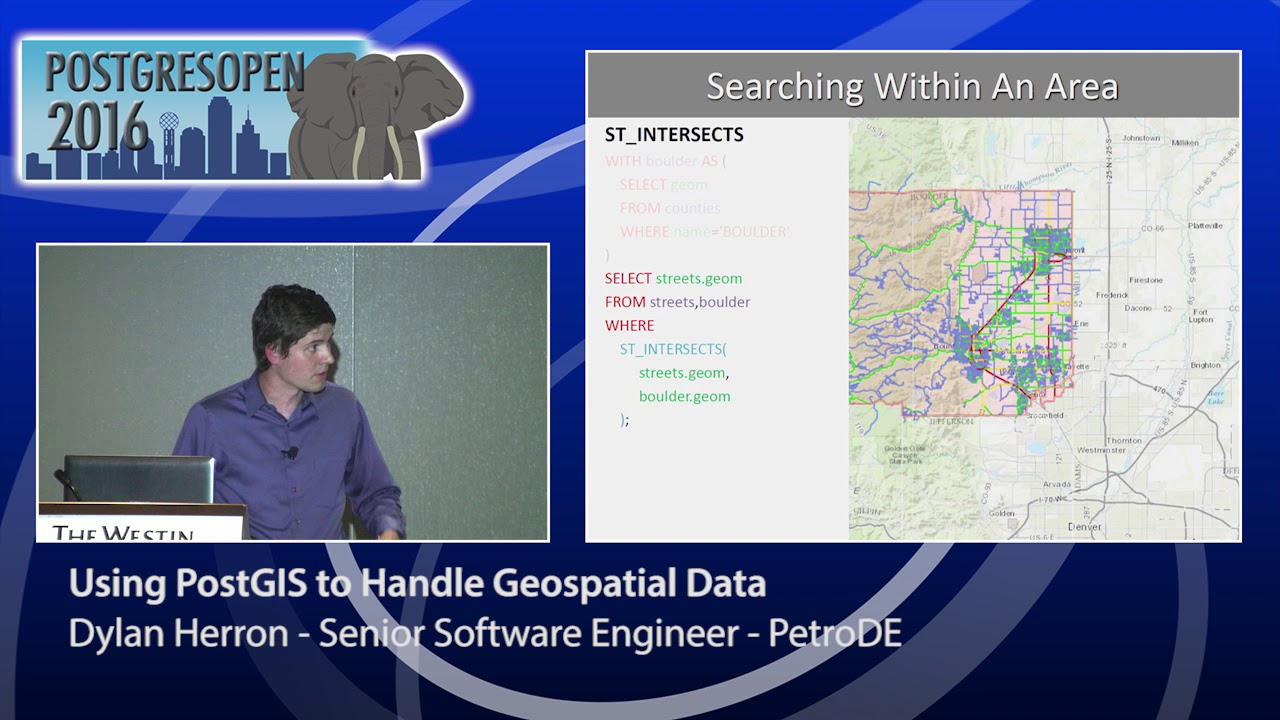 Using PostGIS to Handle Geospatial Data - Dylan Herron