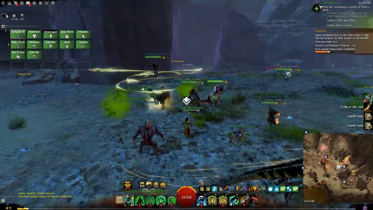 Working on Core Tyria Masteries. Part 1