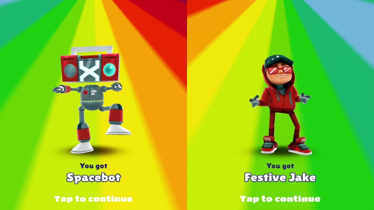 Subway Surfers: Space Station VS St. Petersburg Gameplay
