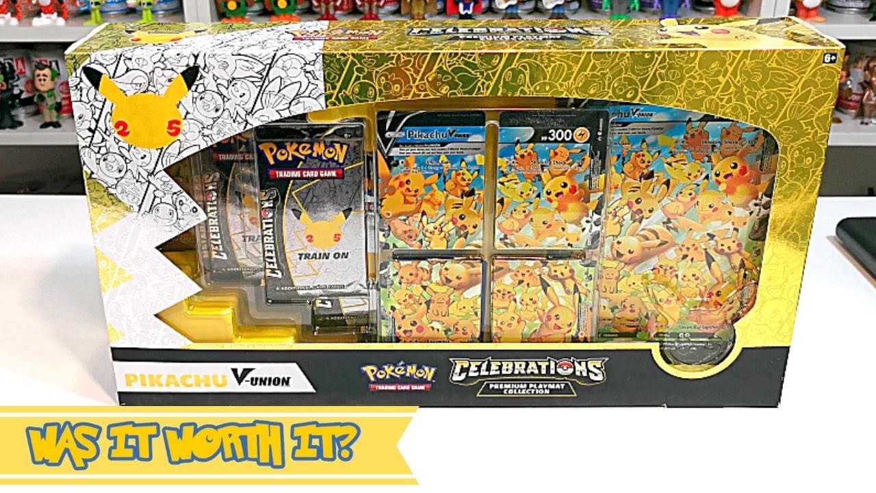 Pokemon 25th Anniversary - Celebrations Pikachu V-Union - Was It Worth It?