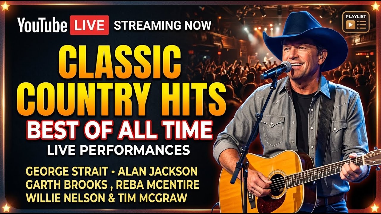 George Jones, George Strait, Willie Nelson, Vince Gill Timeless Country Music