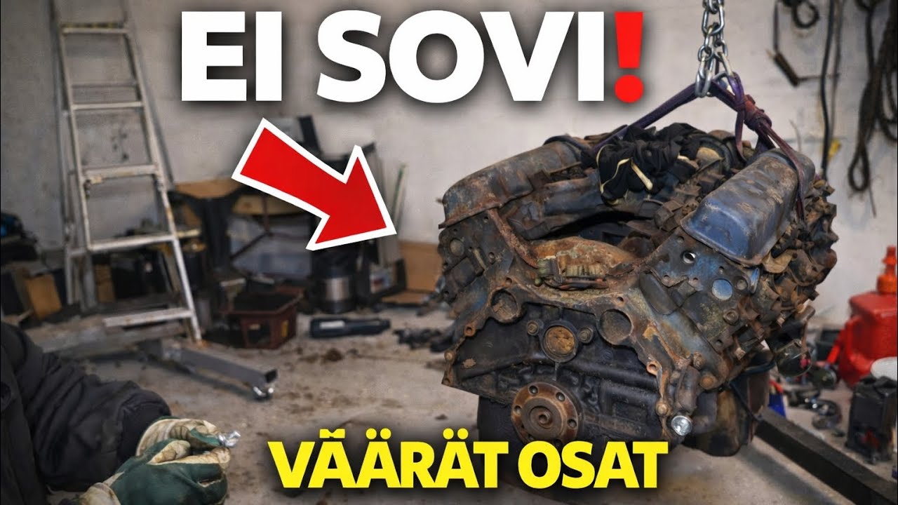 Luulin kaiken olevan kunnossa, pontiacin kasaus pysähtyi🛠