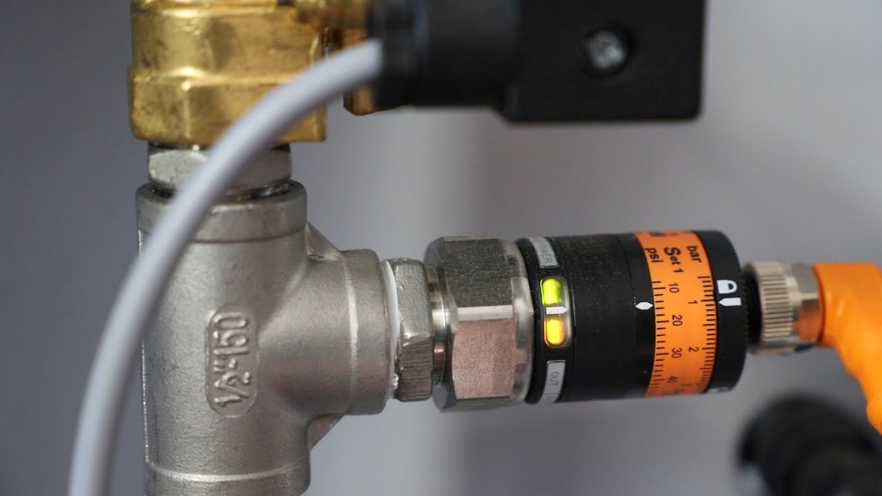 FINESTFOG Wassereingangsdruckschalter einstellen | Setting the water inlet pressure switch