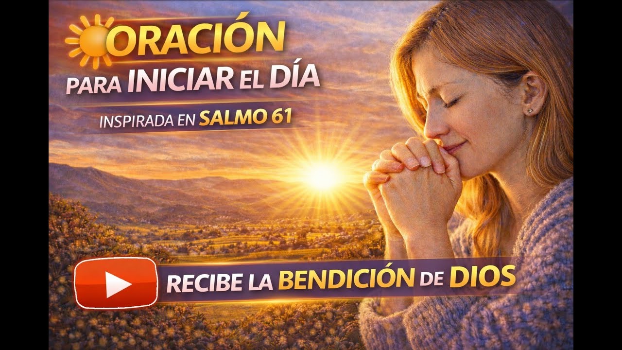 HABLA CON DIOS ASÍ ANTES DE INCIAR TU DÍA | Oración Salmo 61