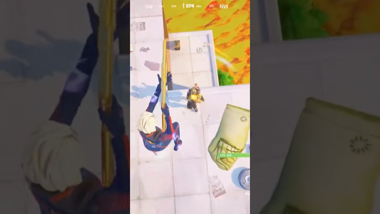 Thunder pump in floor is lava reload🔥