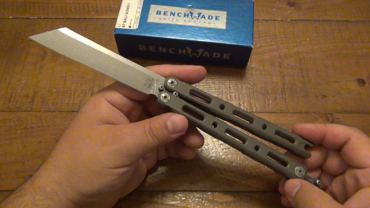 Benchmade 87 Balisong & Sneak Peek Of The NEW BM85 - I Take Back What I Thought About This Knife...