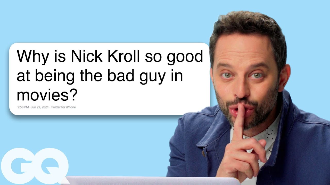 Nick Kroll Replies to Fans on the Internet | Actually Me | GQ
