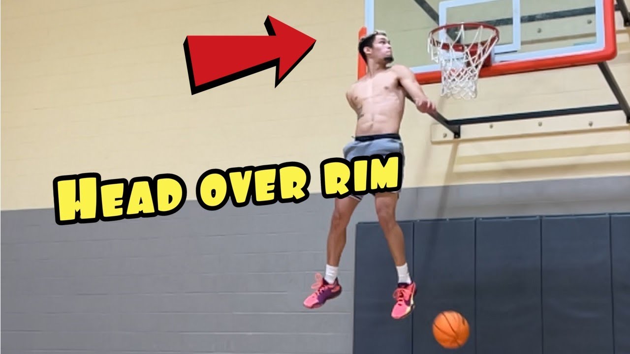 10 Foot Dunk Session: Hitting Four Dunks I've Never Done Before!