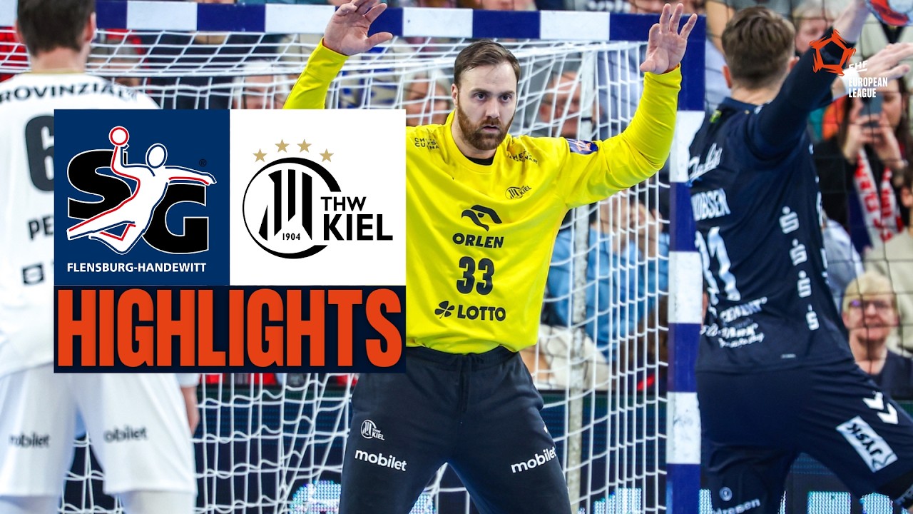 SG Flensburg-Handewitt 🆚 THW Kiel | Highlights | EHF European League Men 2025/26
