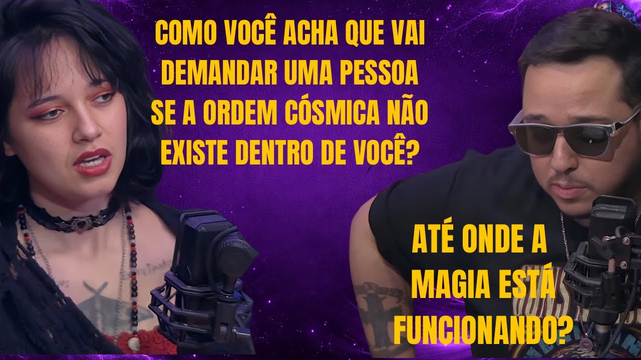 MAGISTAS DISCUTEM AO VIVO SOBRE A EFICÁCIA DA MAGIA HOJE EM DIA  - AZAZEL QAYIN E MARIS