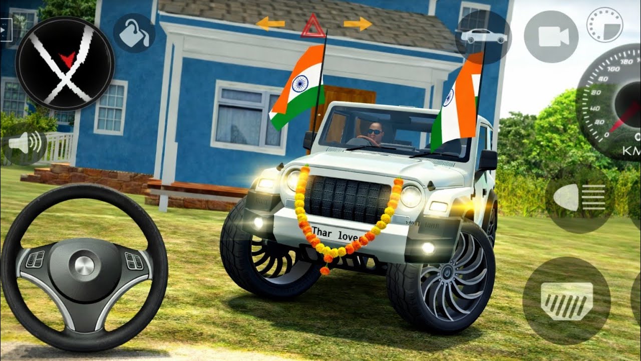 🥳Modified Mahindra Thar Car Game's:Indian Car (Gadi Wala Game)-💥Car Game Android game play #2026