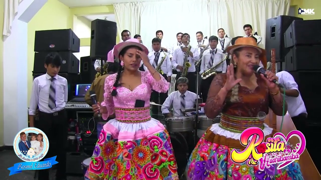 Rosita de Huaribamba en el Bautizo de Rosmel Eduardo