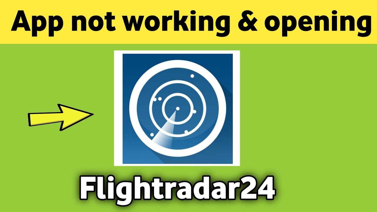 FlightRadar24 app not working & opening Crashing Problem Solved