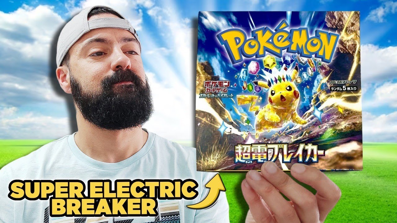 AHORA EN JAPO! ABRO LA BOOSTER BOX DE SUPER ELECTRIC BREAKER EN BUSCA DE PIKACHU! - CARTAS POKEMON