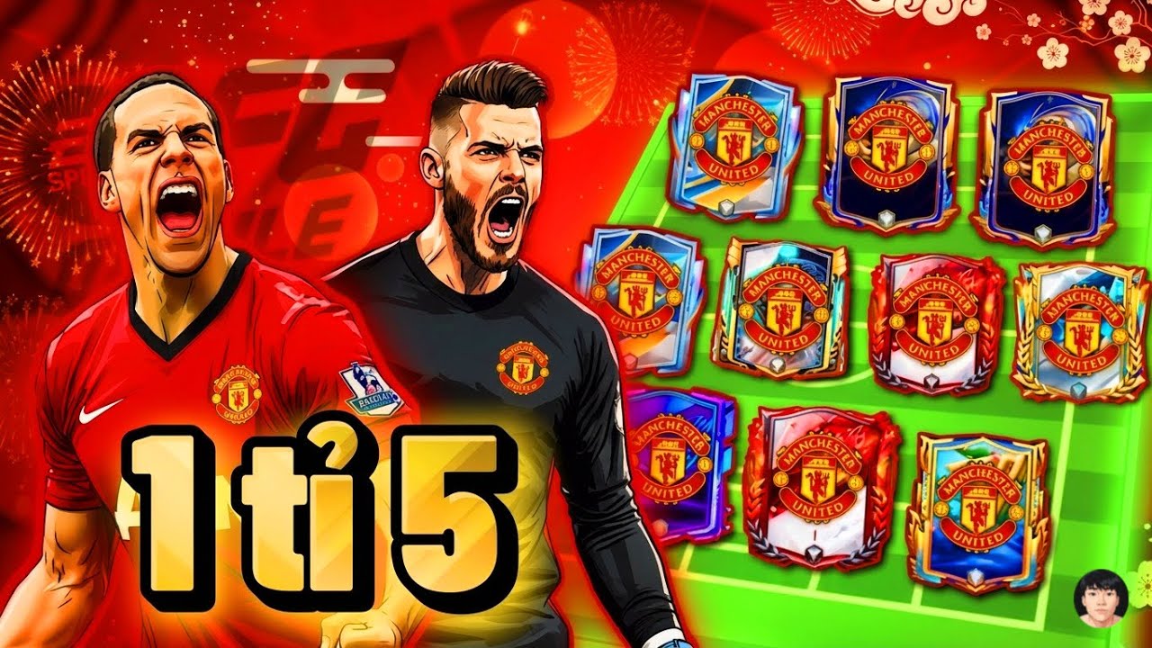 Tôi Chi 1 TỈ 5 Xây Dựng Team MU Leo Rank Siêu Sao Trong FC Mobile VN