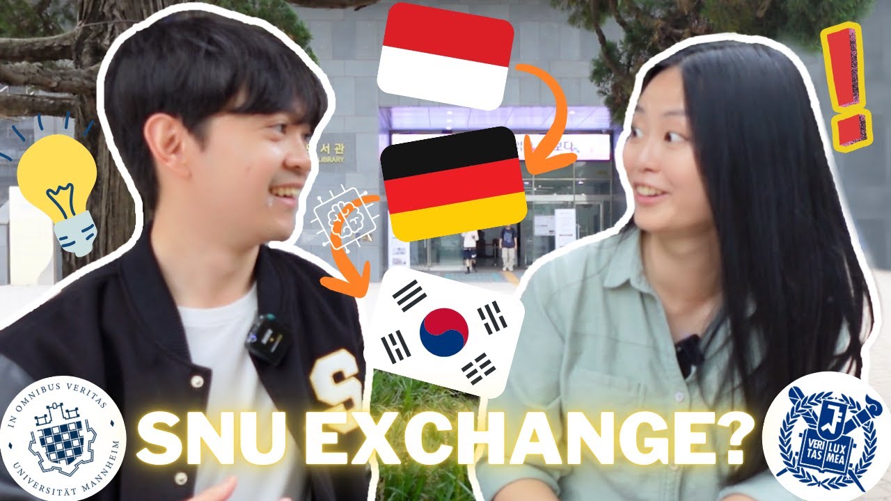 Exchange semester at Korea's #1 University as a Master’s student in Germany! (ft. SNU CAMPUS TOUR)