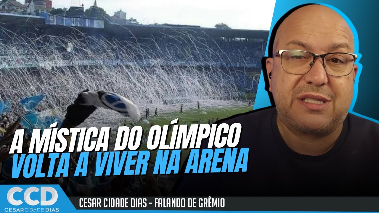O Grêmio está vivendo a volta do Estádio Olímpico