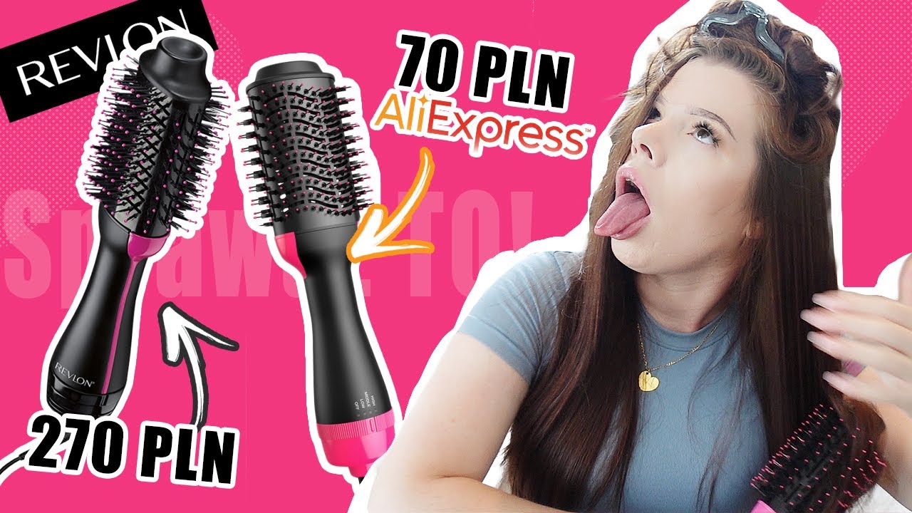 ORYGINAŁ vs PODRÓBKA z ALIEXPRESS porównanie Suszarko lokówka Revlon