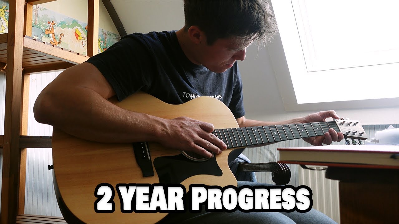 my 2 year guitar progress