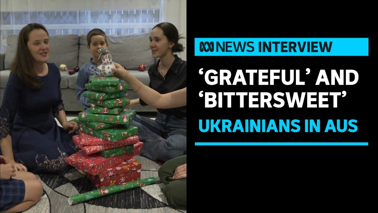 Thousands of Ukrainian refugees have first Australian Christmas | ABC News