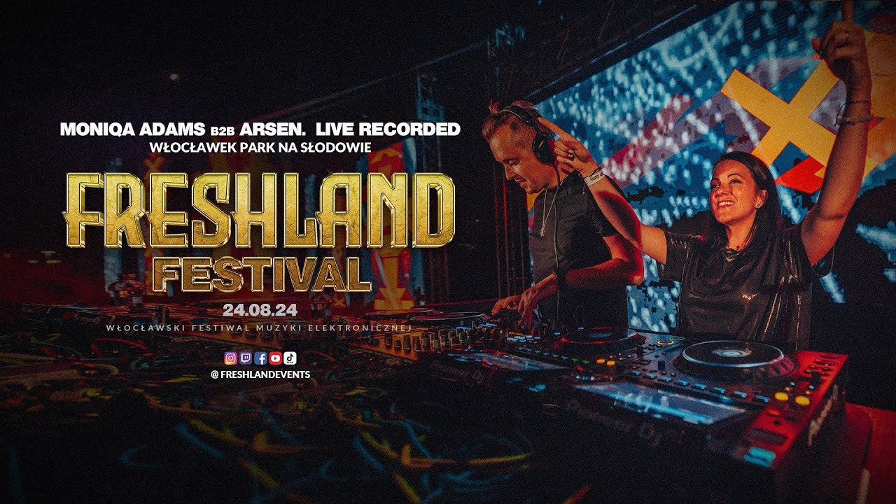Moniqa Adams b2b Arsen. Liveset @ Freshland Festival 2024