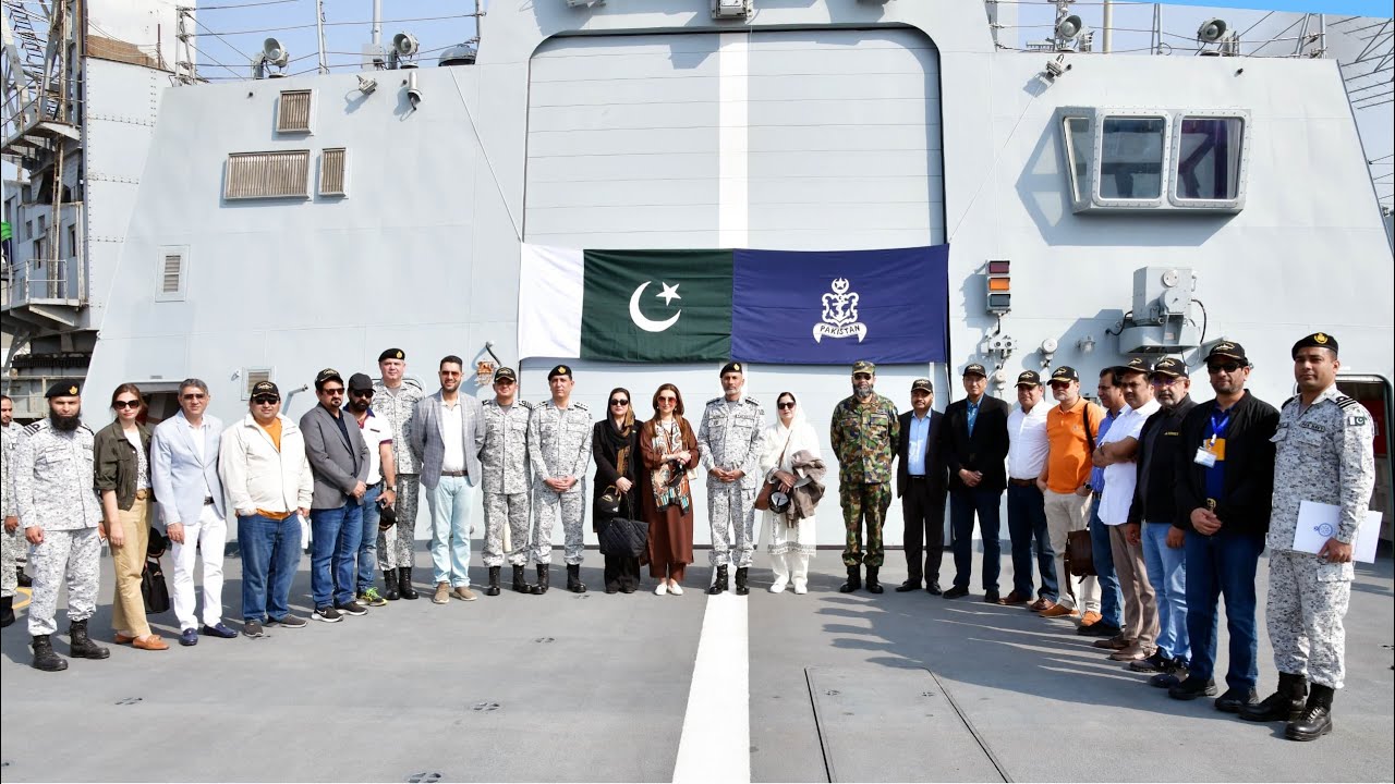 Participants of 7th Maritime Security Workshop visit Karachi