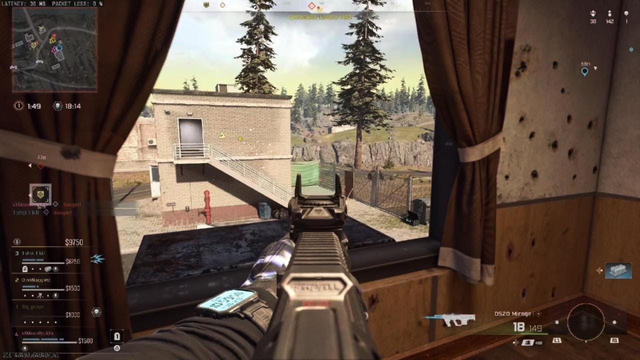 Call of Duty 1 VS 4 DEAD!