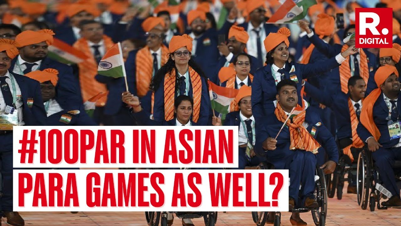 2022 Asian Para Games: Largest Indian squad ever, targeting record medal haul